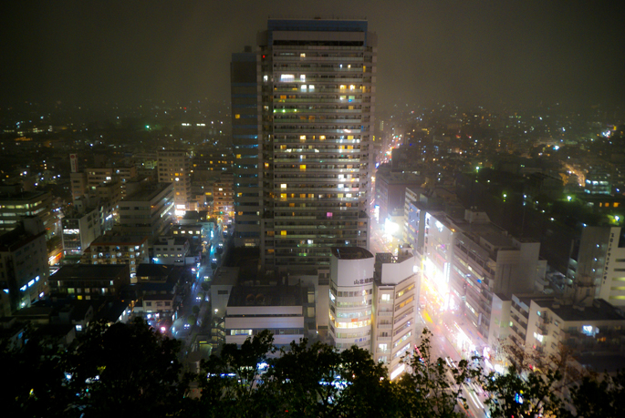 Nakano vu depuis le Nakano Sun Plazza