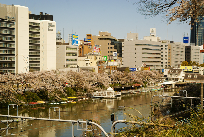 Kanda-gawa, Iidabashi, Tokyo