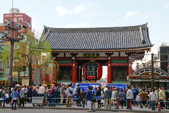 Kaminarimon, Asakusa, Tokyo