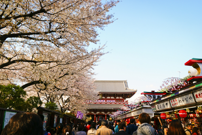 Nakamisedori et Sensoji, Asakusa, Tokyo