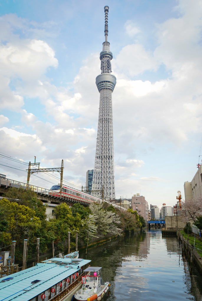 Tokyo Sky Tree et ligne Tobu, Tokyo