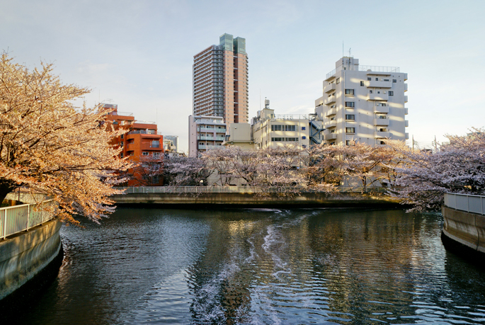 Les canaux de Fukagawa, Tokyo