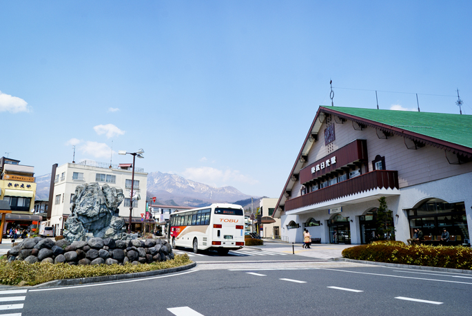 La gare de Tobu Nikko, Japon