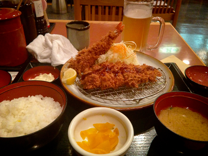 Repas de Tonkatsu