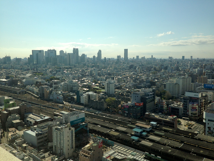 Shinjuku vu depuis le Nakano Sun Plazza, Tokyo