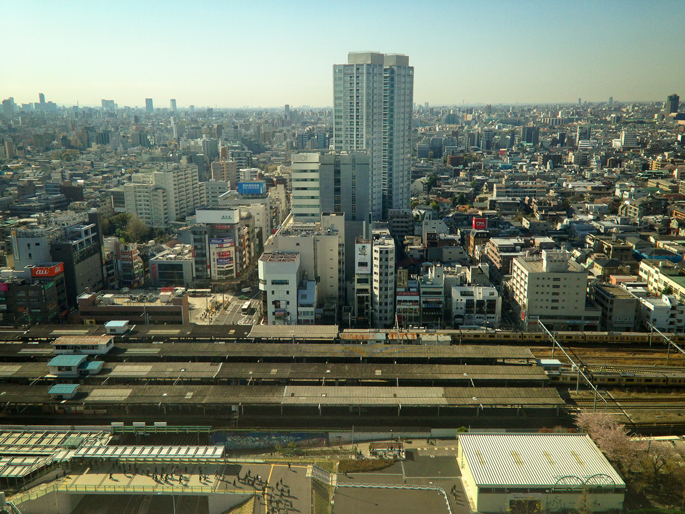 Shinjuku vu depuis le Nakano Sun Plazza, Tokyo