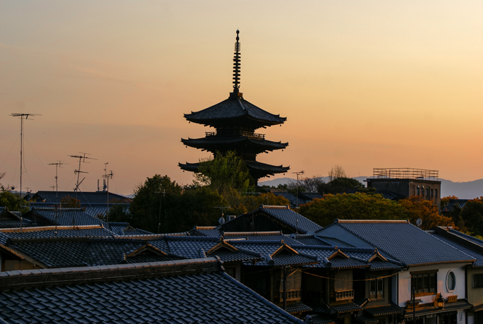 Yasaka no to, Kyoto