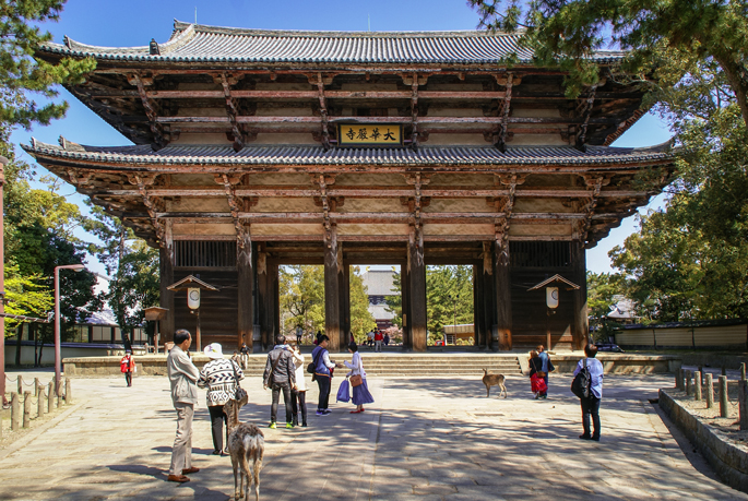 Porte Nandaimon, Kyoto, Nara