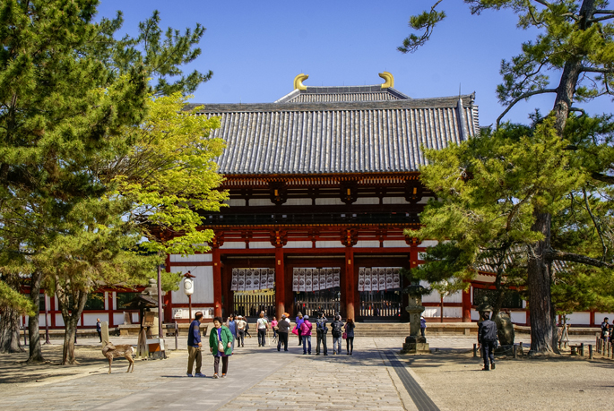 Porte intérieure, Todaiji, Nara