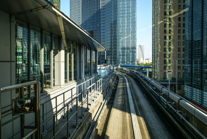 La ligne Yurikamome, Tokyo