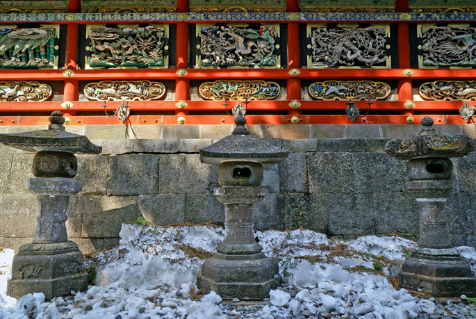 Mur du Yomeimon, Tōshō-gū, Nikkō