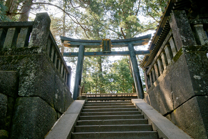 Le chemin du tombeau d'Ieyasu Tokugawa, Tōshō-gū, Nikkō