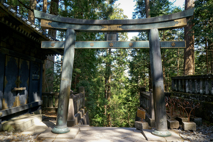 Le chemin du tombeau d'Ieyasu Tokugawa, Tōshō-gū, Nikkō