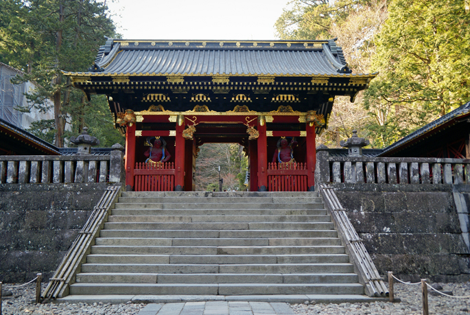 Porte Niomon, Taiyu-in byo, Nikkō