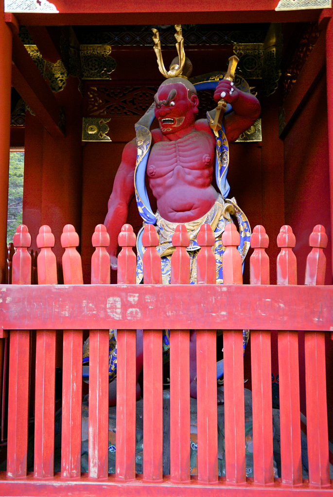 Porte Niomon, Taiyu-in byo, Nikkō