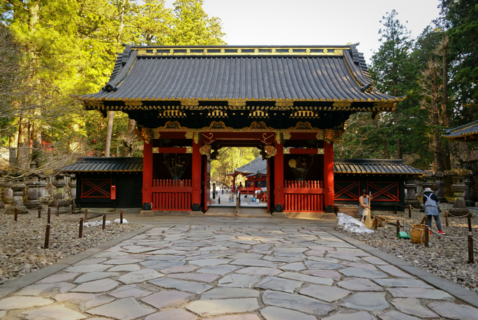 Porte Niomon, Taiyu-in byo, Nikkō