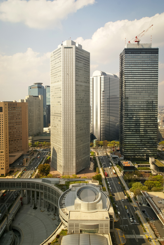 Shinjuku vu du NS Building, Tokyo