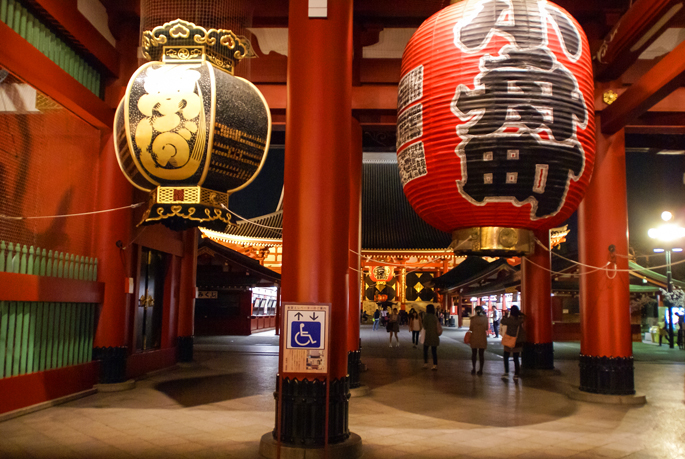 Temple Kanon-do, Asakusa, Tokyo