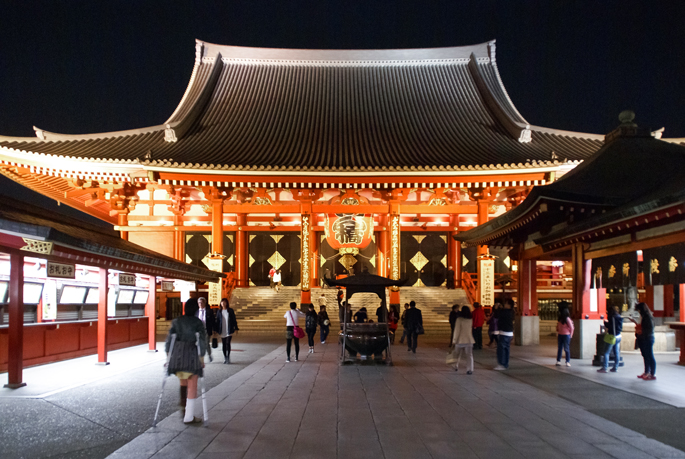 Temple Kanon-do, Asakusa, Tokyo