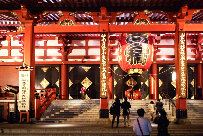 Temple Kanon-do, Asakusa, Tokyo