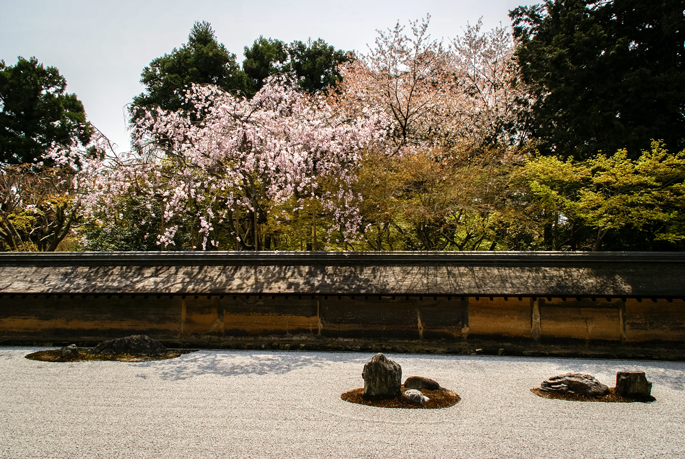 Jardin Zen, Ryōan-ji, Kyoto