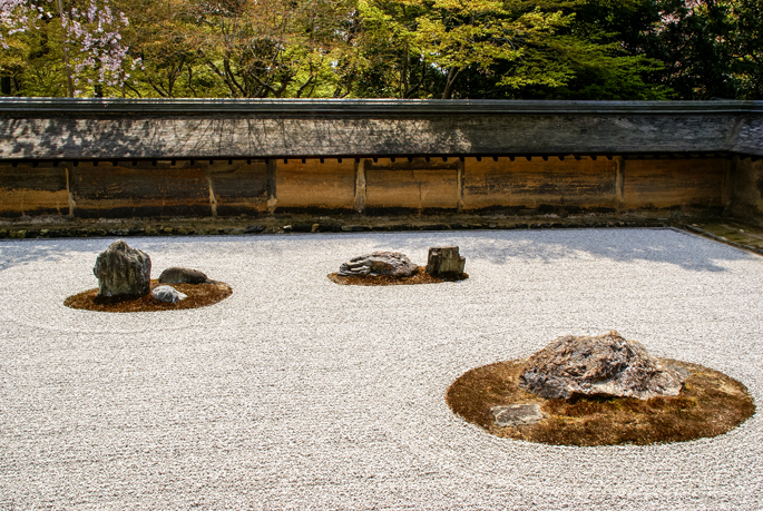 Jardin Zen, Ryōan-ji, Kyoto