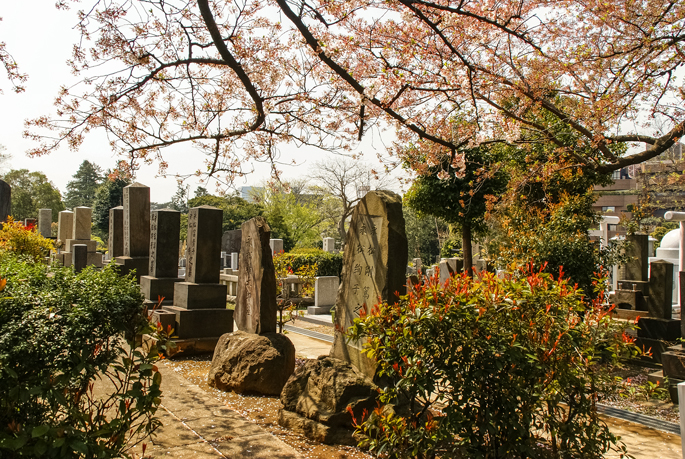 Cimetière d'Aoyama, Tokyo