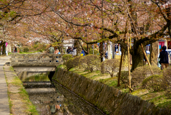 Canal près du Ginkaku-ji, Kyoto