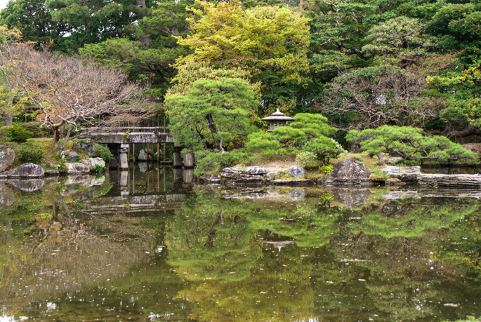 Oike-niwa, Palais Impérial, Kyoto