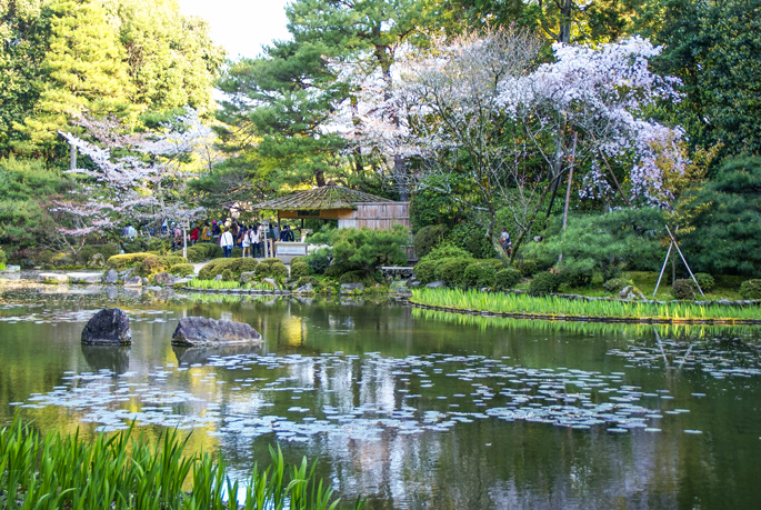 Jardin Nishi Shin'en, Heian Jingu, Kyoto