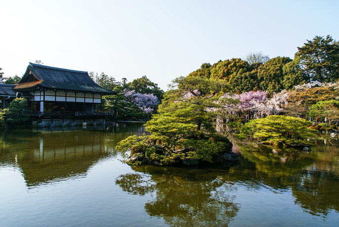 Jardin Higashi Shin'en, Heian Jingu, Kyoto